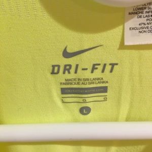 Women’s Nike long sleeve dri-fit running shirt